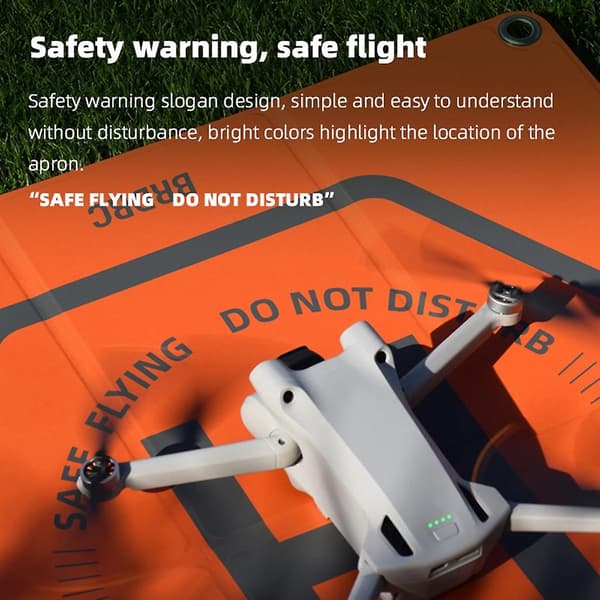 Portabel Vikbar Landningsplatta För Mini 3 Pro Mavic Mini AVATA Drönare Förkläde 50CM