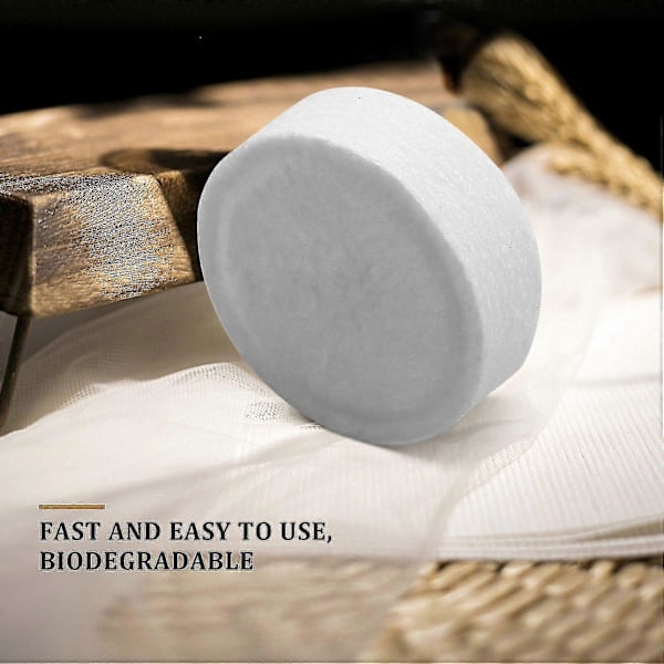 500 kpl Magic Soft Cotton -kertakäyttöiset puristetut pyyhkeet -tabletit -matkakuivausrätit