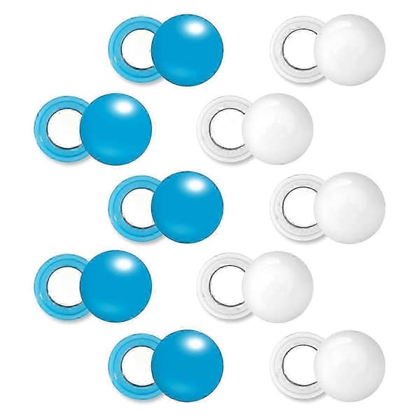 10 Par Løbe Startnummer Magneter, Magnetiske Løbe Startnummer Clips Marathon Startnummer Clips Løbe Startnummer Spænder Startnummer Fa
