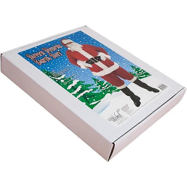8-delt Julemandskostume