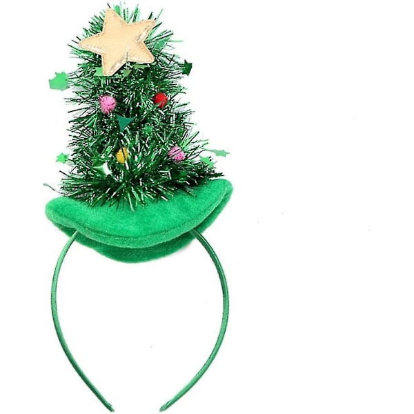 Julgransdiadem för julfest (grön) 1 styck bd