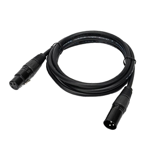 10M Mikrofonkabel Hög Kvalitet XLR Hane till XLR Hona