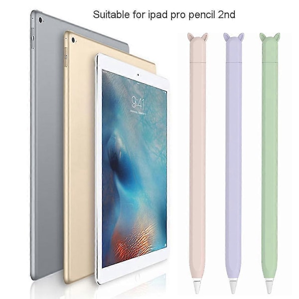 Pehmeä kotelo Apple Pencil 2:lle, silikonisuojus kosketuskynälle, stylus-suoja