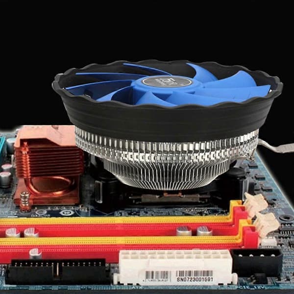 12 cm Blade Aluminium PC CPU Køler Blæser Til IIntel 775/1155 til AMD 754/A