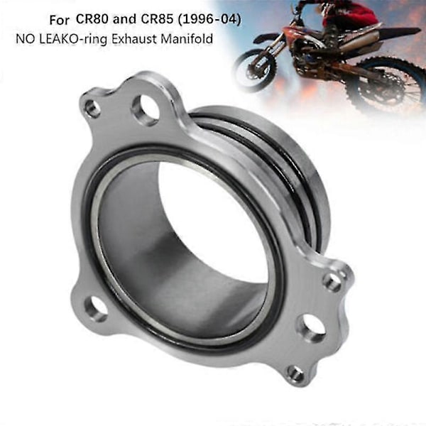 För CR80 / CR85 1996-2004 INGET LÄCKAGE O-Ring Avgasgrenrör Spole Motorrör Motor / Fastech