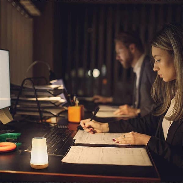 LED Børnenatlampe, Plastmateriale, Farveløs, 15,2 x 6,5 cm