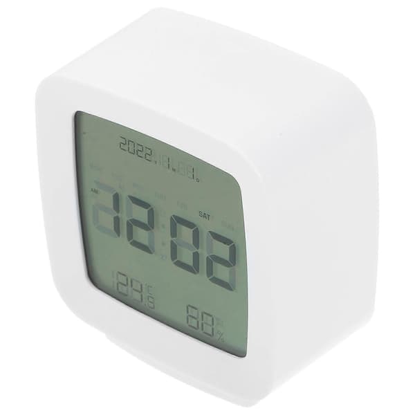 Digital Klocka Stor Display Väckarklocka Sovrum Hygrotermograf Väckarklocka