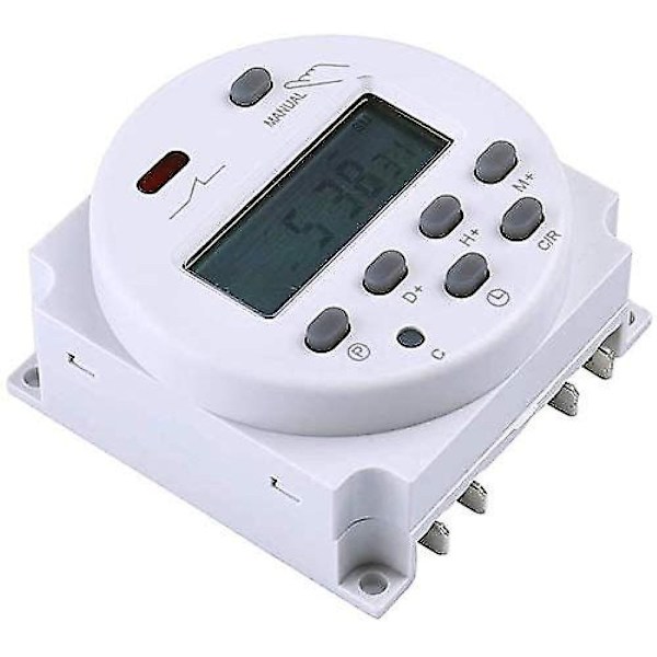 Elektronisk Timer DC12V 16A 17 Program Programmerbar LCD-skärm UDV
