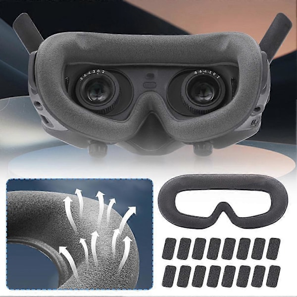 Til AVATA 2 Goggles 3/2 Flyvebriller Øjestykkepuder Hynder