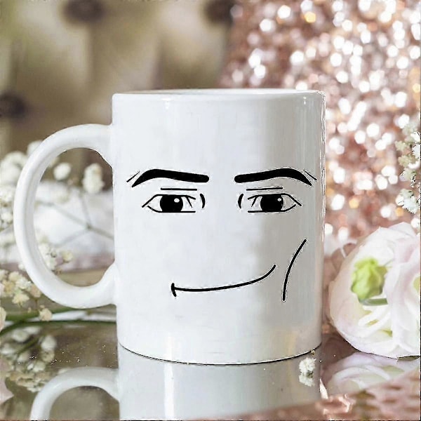 Morsom Gamer Kopp, Bursdagskopp, 325ml Nyhet Kaffekopp, Hvit, 1 stk (Pakke med 1)