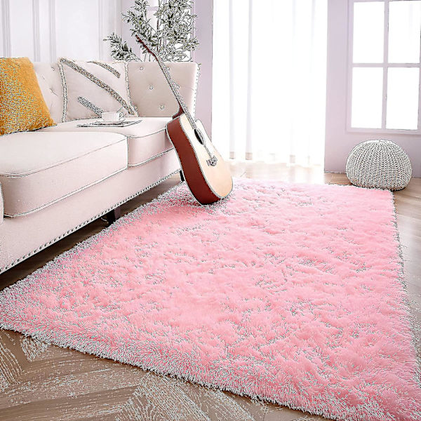 Mjuka fluffiga mattor för barnrum Plysch Shaggy Nursery Rug