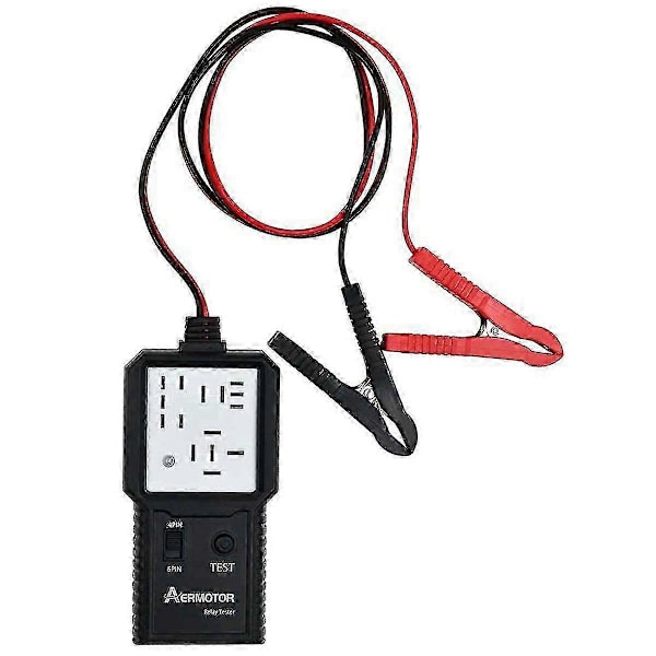 Universal 12V-24V Bilrelä Testare Elektronisk Bilrelä Testare Bilbatteri Checker Generator Analysator Diagnostiskt Verktyg