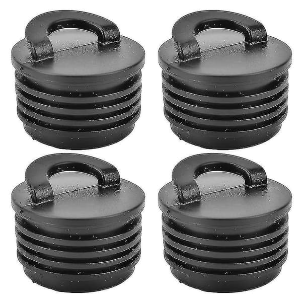 4 st Kayaks Båtdräneringsplugg Universal Dräneringsplugg Kit Båtdräneringshål Pluggar