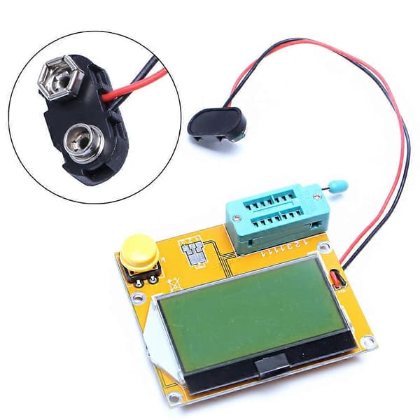 LCR-T4 Transistor Tester Diode Triode Kapasitans ESR for LCR Meter MOS PNP NPN