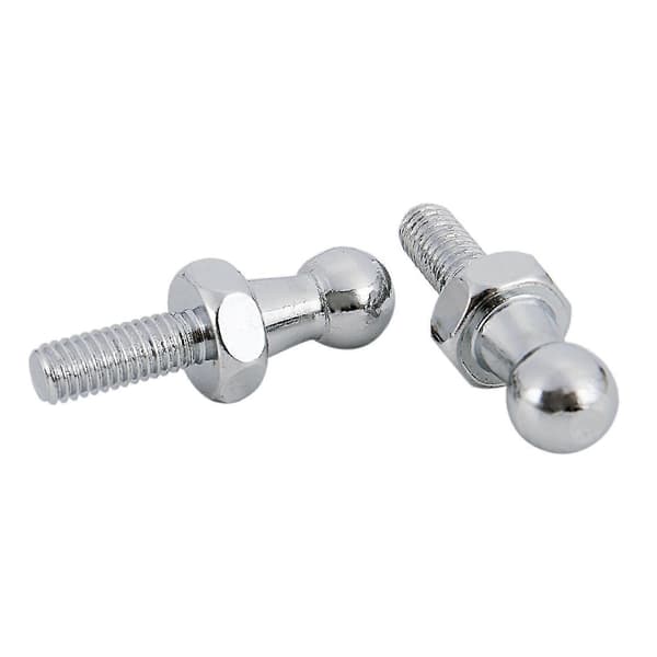 2x 10mm Kulebolt M6 For Gassfjær Kulerund Bolt Panser Std 001 (haoyi)