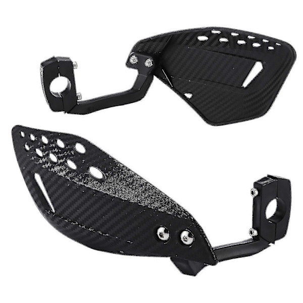 2 st Handtags Handskydd Handskydd Assy För Motocross Motorcykel Off-road Pit Dirt Bike Atv Svart