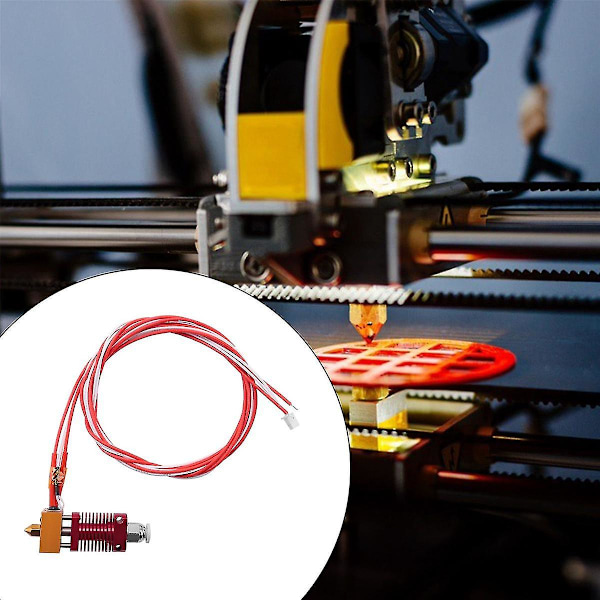 3 Hot End Monteringssats 24v 40w För -3 Cr10 Cr10s 3D-skrivardelar Uppgradering Extruder