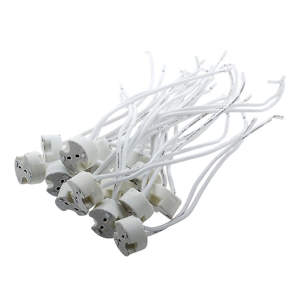 2023-15 st Vita Mr16 Gu5.3 Keramisk Sockel Led Lampa Lamphållare-FG