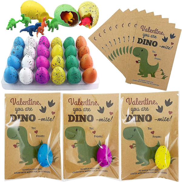 Bästsäljare Alla hjärtans dag-gåva för barn Rolig dinosaurie Alla hjärtans dag-byteskort Pojkar och flickor Skolklass Klassfest