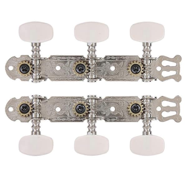 2st Klassiska Gitarrstämskruvar Stämpinnar Tangenter Knopp Musikinstrument Tillbehör