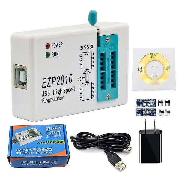 Ezp2010 Højhastigheds 12 Mbps Usb 2.0 Spi Programmer Understøtter 24 25 93 Eeprom 25 Flash Bios Chip