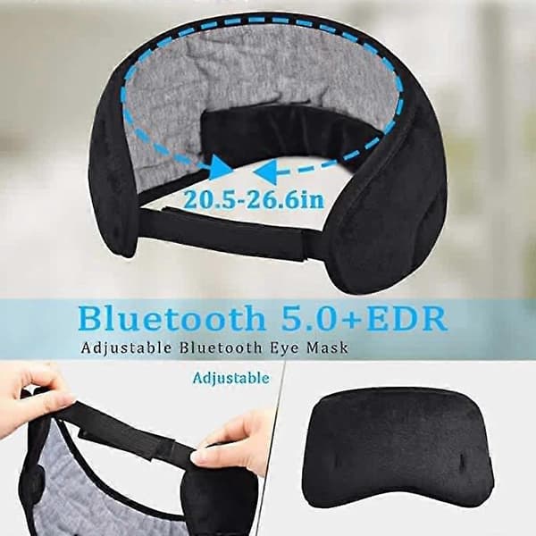 Langaton Bluetooth-unimaski kuulokkeilla