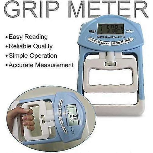 Digital Hand Dynamometer Grip, Styrkemätning Digital Hand Dynamometer Digital Hand Dynamometer Handtag