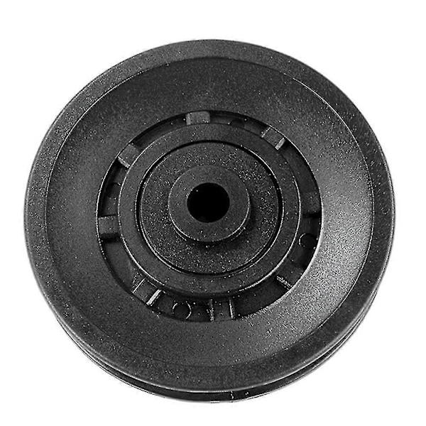4 stk. Universal 70 mm Diameter Slidstærk Leje Trisse Hjul Kabel Gymnastikdel - Fremragende