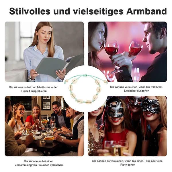 Skal Ankelsæt til Kvinder og Piger - Håndlavet Surfer
