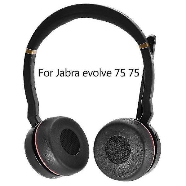 Holdbare ørepuder til Evolve 75 75+ hovedtelefon ørepuder ærme protein ørekopper