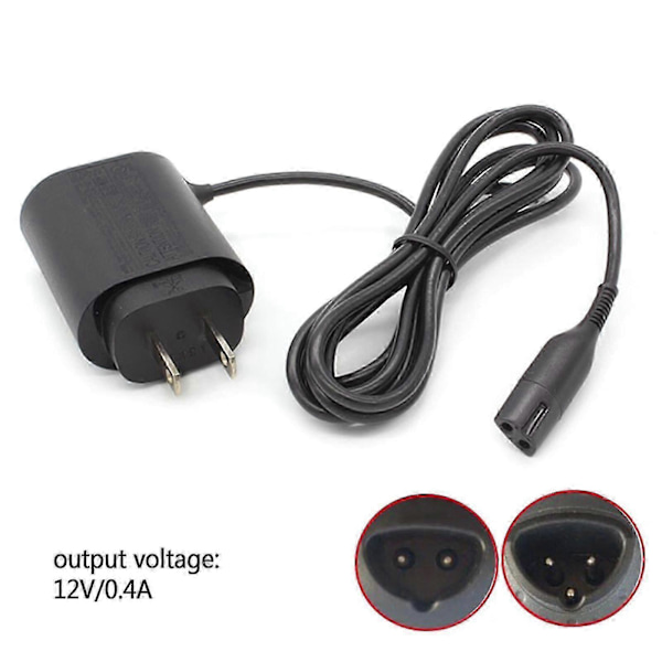 For Braun Series 3 5 9 For Smart Control Elektrisk Barbermaskin Strømlader Kabel Ledning Plugg Us-rask Levering