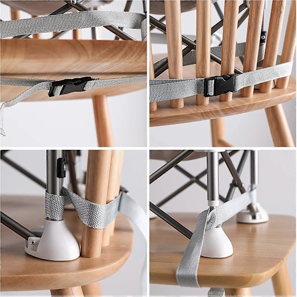 Baby Booster Sæde Højstol Bærbart Sæde | Kompakt Fold med Stropper til Indendørs/Udendørs Brug | Fantastisk til Camping Strand Græsplæne | Småbørn Børn Drenge Gir