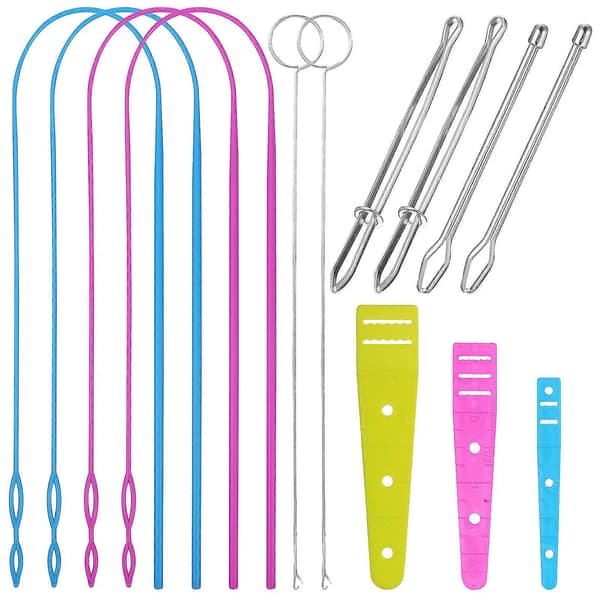 1 Set Dragsko Trädningskit Loop Vändare Sömnad Loop Kit Sömnadstillbehör