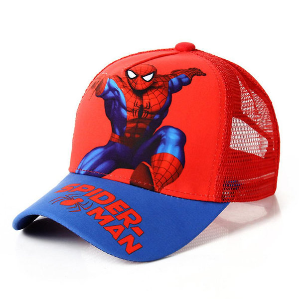 Barn Spiderman Baseball Cap Pojkar Spider Man Mesh Anti-sol Snapback Visir Hat style 3