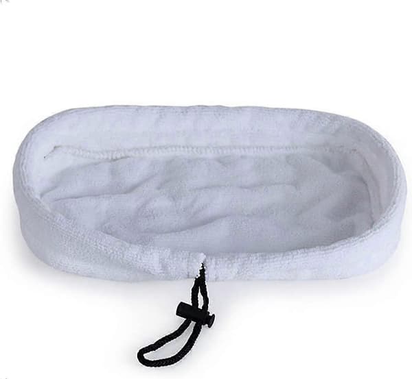 5 stk. Universal Vaskbar Mikrofiber Dampmopp Erstatningsputer, 27 X 16cm (hvit)
