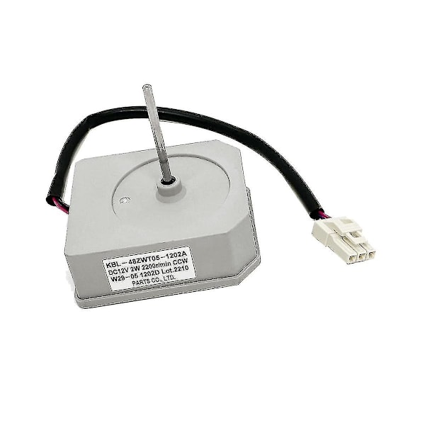 Dc12v Kylskåpsfläktmotor -48zwt05-1202a För Chef, Kylskåp, 2w 2200r/min Ccw