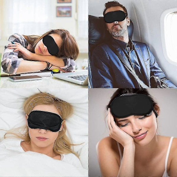 30-pack engångs ögonbindel sovmask mörkläggning för män och kvinnor