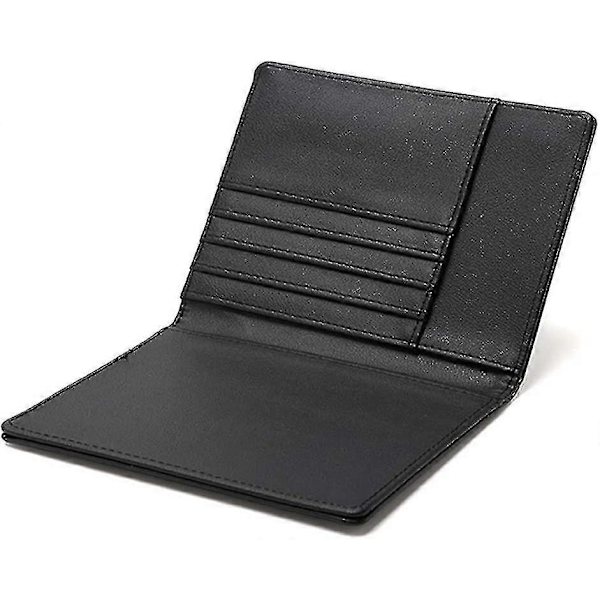 Passfodral Läder Rfid Skydd Resefodral Passfodral Plånbok