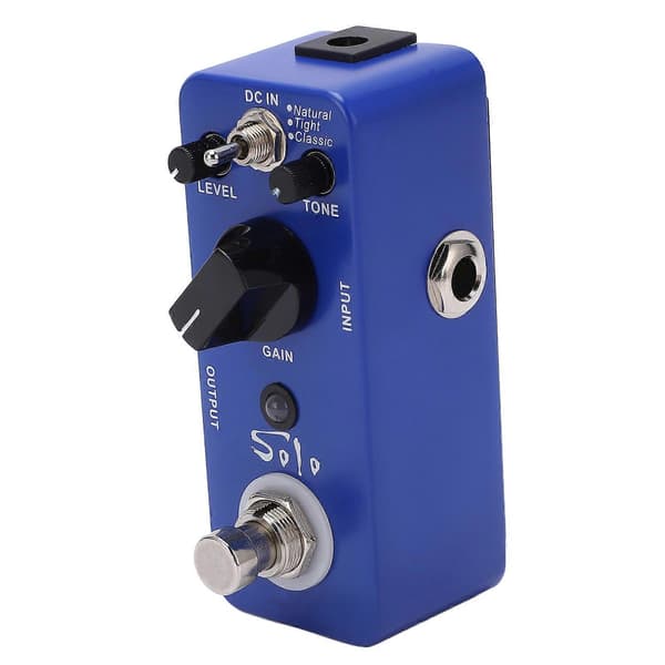 Distortion Pedal Metal Mini Effekter High Gain Elektrisk Guitar Effektor 3 Modes MDS5