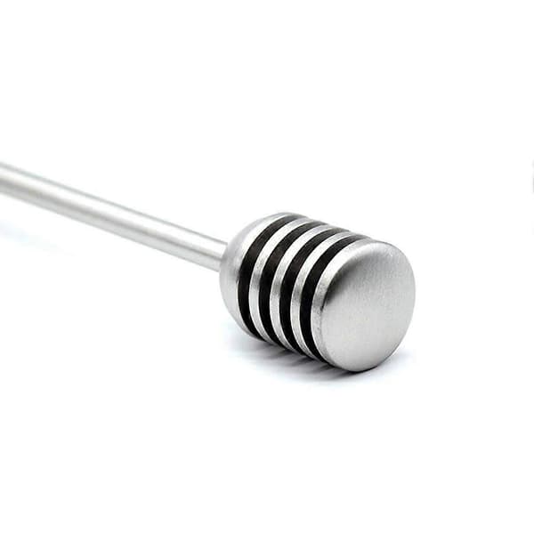 Honning og sirup dyppestav server honningske 304 rustfrit stål stav til honningkrukkebeholdere