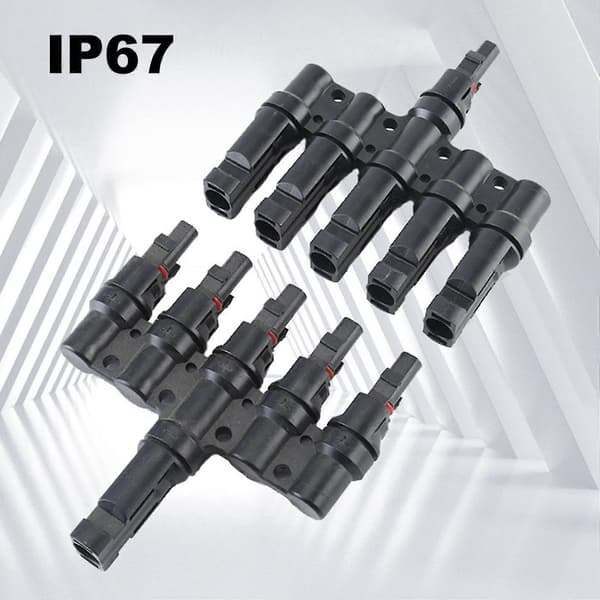 6 til 1 Solar PV-stik 1500v 50a parallelforbindelse