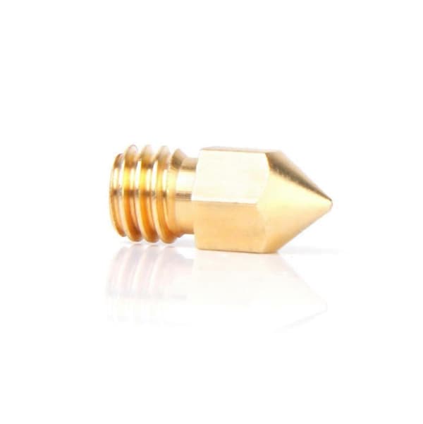 4x 0.2+0.3+0.4+0.5mm Ekstruder Dyse Printhoved til MK8 Reprap 3D Printer
