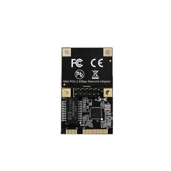 1 Port M.2 2.5Gbps 100Mbps Gigabit Ethernet NIC MINI PCI-E Netværksadapter