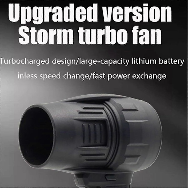 Seese Sladdlös Lövblås Handhållen Turbo Jet Blåsare 2025 Edition d