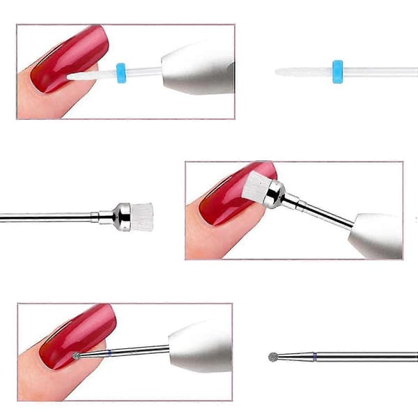 7 Keramiske Neglekutterbits, Keramiske Bits For Neglekuttere
