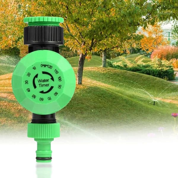 1 Mekanisk Timer, Kontroll 5-120 Minutter, 3/4\" Kobling, For Hagevanningssystem