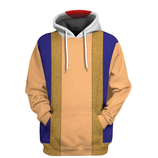 2023 Ny Super Mario Bros. Toad Character COSPLAY Mode 3D Sweatshirt Hoodie style 3 Kids - L