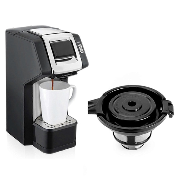 Kompatibel med Hamilton Beach Flexbrew 49979/ 2-vägs återanvändbar påfyllningsbar kaffefilterkorg kapslar kopp 2 st