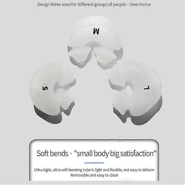 for -P2 CPAP Nasal Pillow Case W Päänauha S M L Tyynyt Uniapnean Apuväline Kuorsaukseen