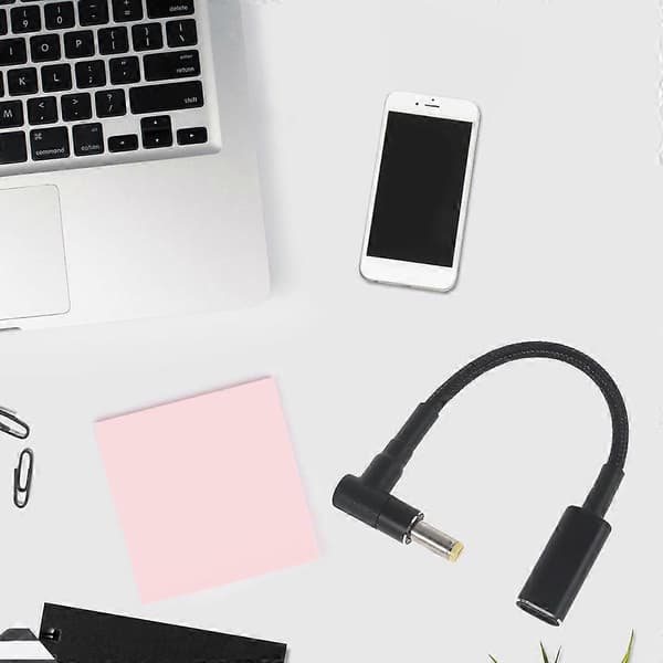 Profesjonell 100W PD USB Type C til DC 5.5 x 1.7 mm hann strømladekabel
